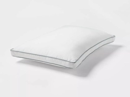 Μαξιλάρι Ύπνου Nanofiber Βαμβακερό Περκάλι 233 κλωστών Γαρύφαλλο 50x70 Side | Γαρύφαλλο - Λευκά Είδη